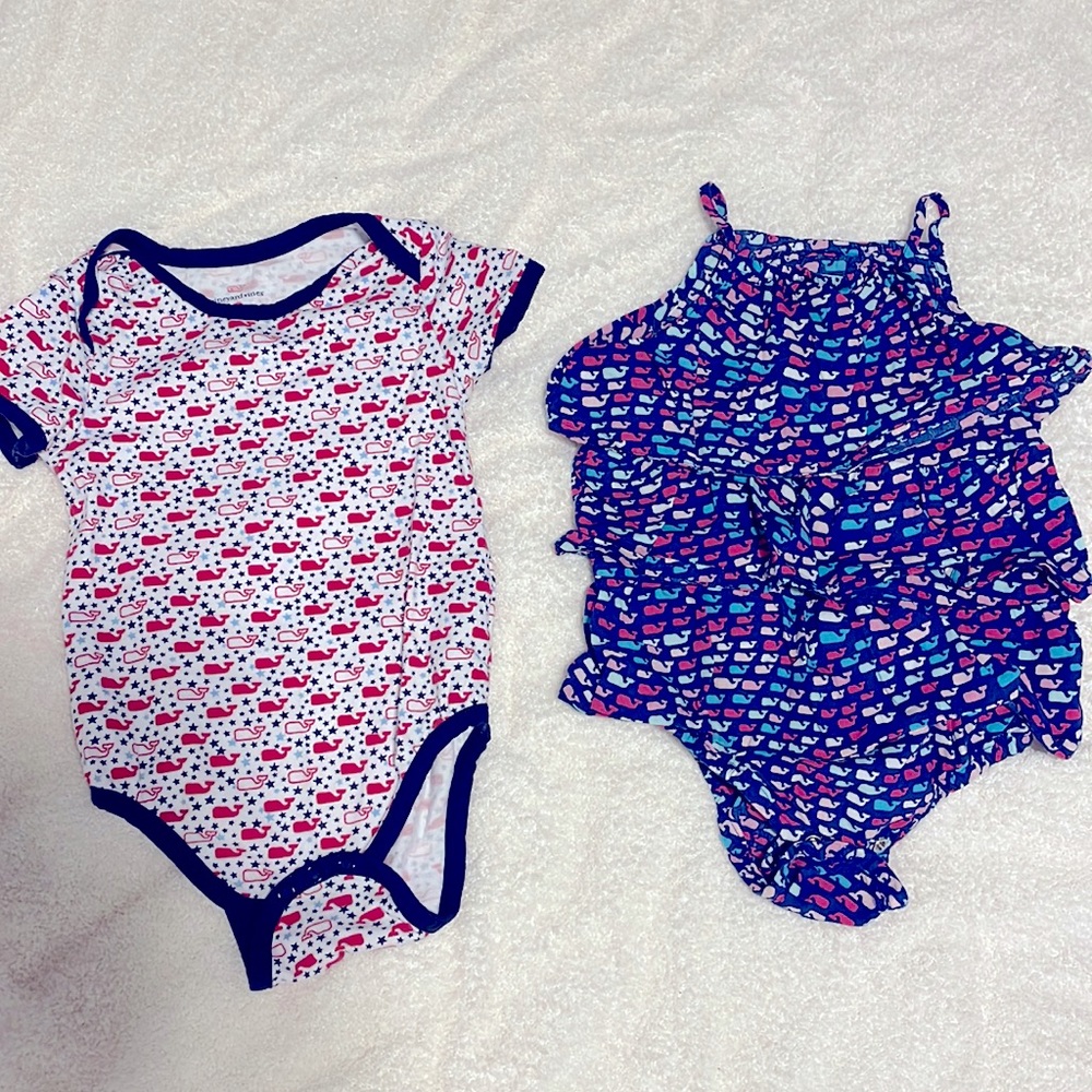 Vineyard Vines for Target onesies